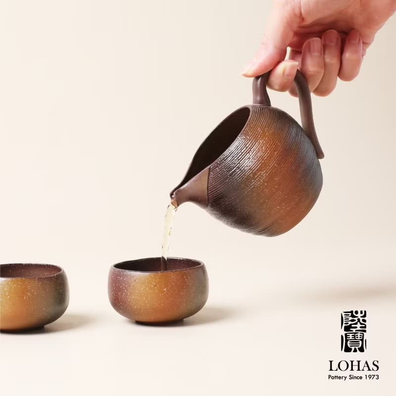 【中秋送禮】陸寶 山海佳境茶組 1壺1海6杯 原礦 茶具組 茶器