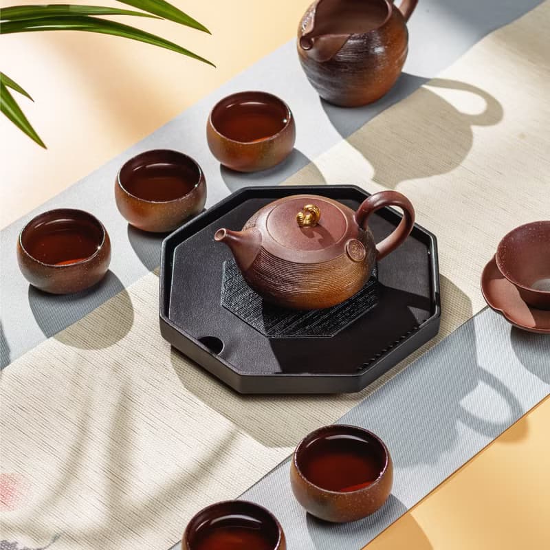 【中秋送禮】陸寶 山海佳境茶組 1壺1海6杯 原礦 茶具組 茶器