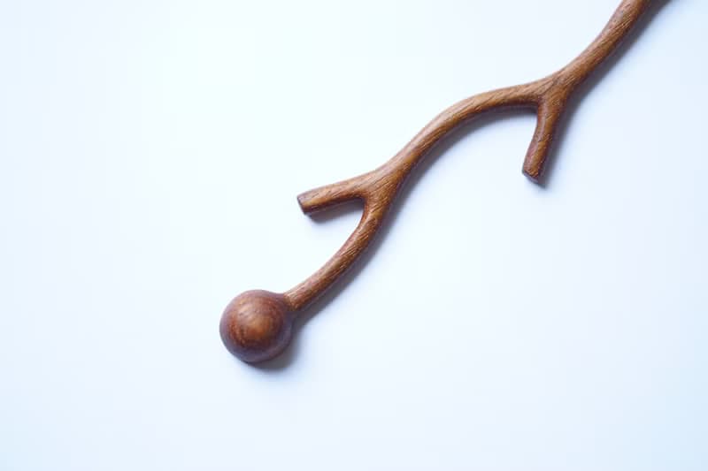 枝分かれした木のマドラー, チーク