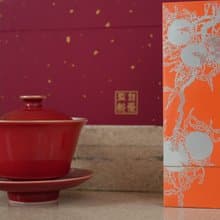 自慢堂監製  如意奉杯 茶器 品茗 禮盒  白茶 / 大紅袍