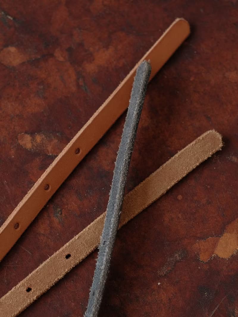 3顔色 頭層牛皮復古做舊腰帶 細皮帶 104CM