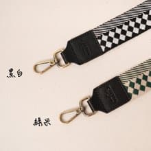 【24hr快速出貨】斜紋方塊可拆式帆布背帶-兩色(239011背帶)