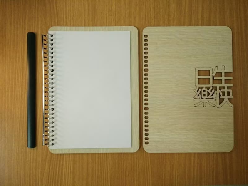 【教師節禮物】B5兩片活頁26孔筆記本─生日快樂