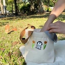 1G珍妮刺繡保溫飲料提袋 | 兩款