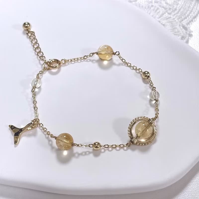 黃金海岸 / 黃水晶手鍊