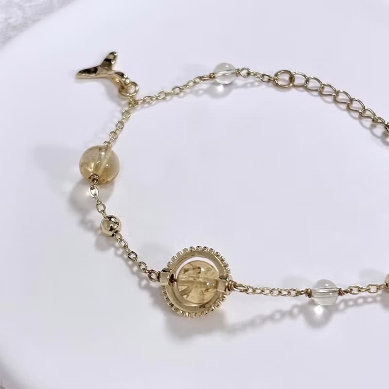 黃金海岸 / 黃水晶手鍊