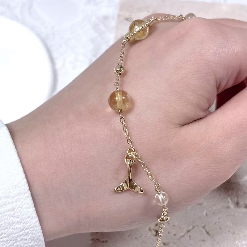 黃金海岸 / 黃水晶手鍊