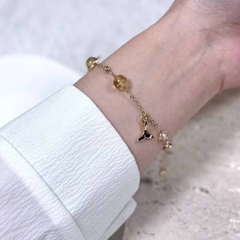 黃金海岸 / 黃水晶手鍊