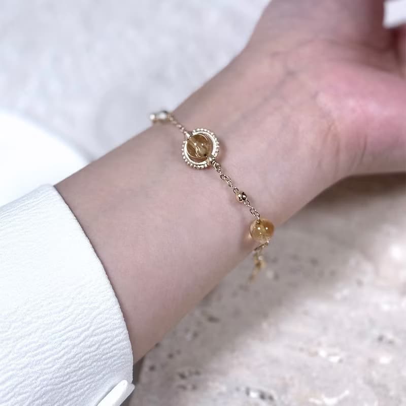 黃金海岸 / 黃水晶手鍊