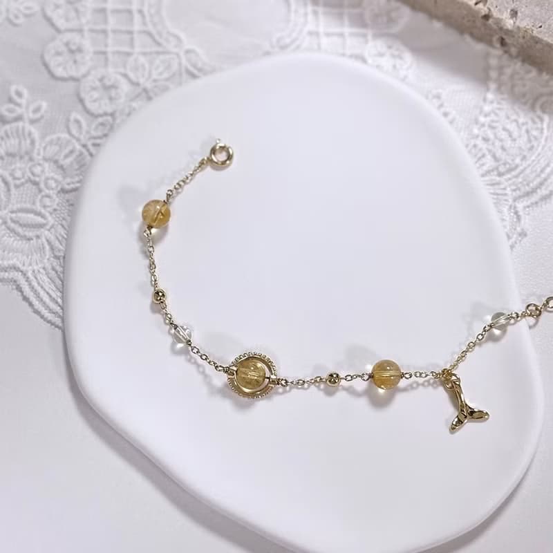 黃金海岸 / 黃水晶手鍊