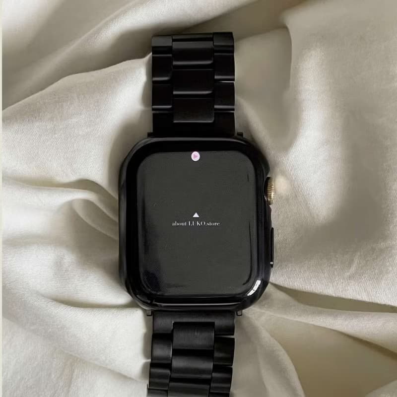 Apple Watch Case | 極簡素色霧感金屬半包防摔硬殼
