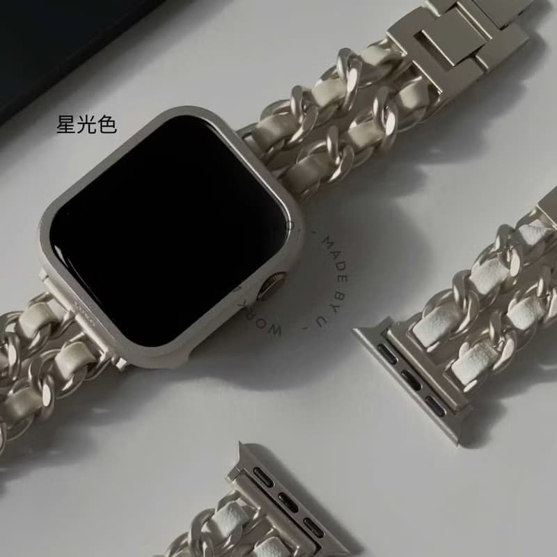 Apple Watch Case | 極簡素色霧感金屬半包防摔硬殼