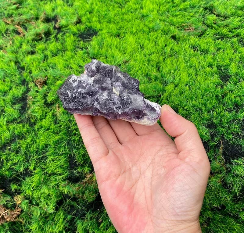 天然原礦能量漸層螢石片 消磁淨化 療癒 開運 淨化