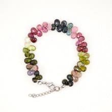 寶麗金珠寶-天然彩色碧璽手鍊