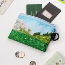 WALKING STITCH : COIN POUCH SKY-MOUNTAIN
