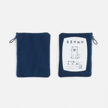 狗奴作業簿-絹印零錢包