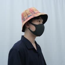 KAIKAI - Fearless - 格紋編織麻漁夫帽