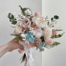 乾燥小捧花 證婚捧花 登記捧花 伴娘捧花 乾燥花 永生花