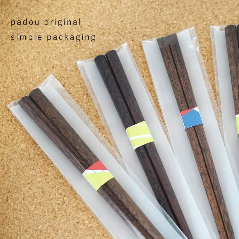 padou Urushi Wood Branch Chopsticks 23cm Gift Present Cutlery Natural Japan