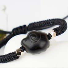 簡約手作 手工編織檀木小羊手鏈