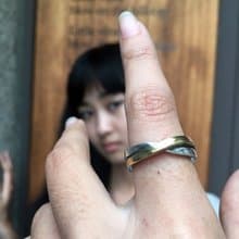 無限的愛/雙色一體戒指~手作的詩為您獻上永恆祝福!愛自己幸福中