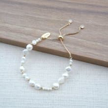 Freshwater Pearl Slider Bracelet