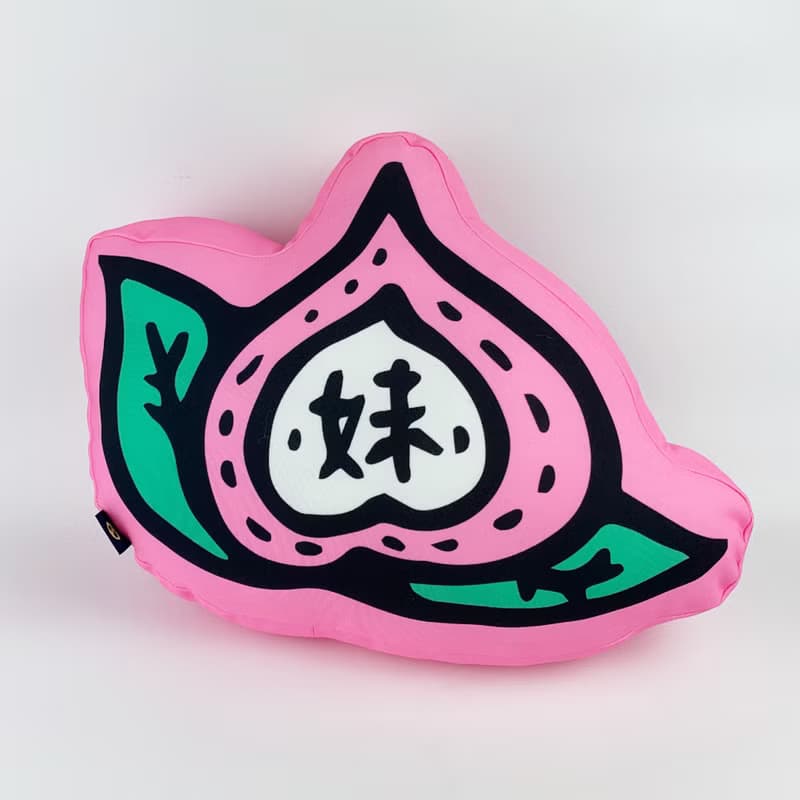 紅桃粿抱枕 ( 中 )  趴睡枕 靠枕 桃子 彌月生日中秋情人禮 抓周