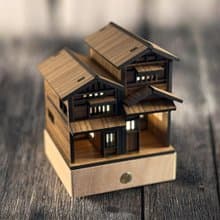 【海之京都-翼宿二/伊根舟屋】床頭燈/桌面擺件/USB/送小船