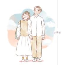 小清新人像畫