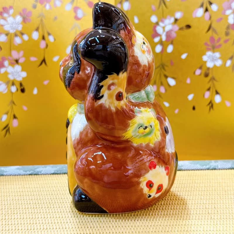 【狸聚萬福】日本清水燒招財貓 | 十個狸貓 - 千万両