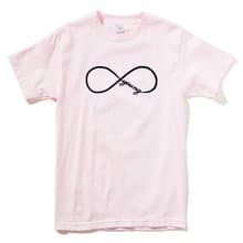 Forever Young infinity #2 短袖T恤 淺粉色 永遠年輕 文青禮物