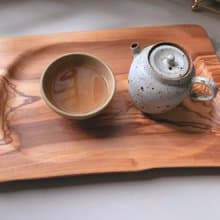 義大利Zen Forest橄欖木實木茶盤/實木托盤