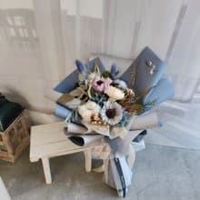 情人節韓式花束 -  永生花乾燥 畢業花束畢業 老師禮物