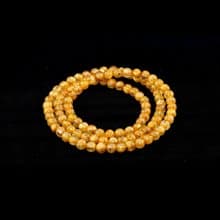 寶麗金珠寶-天然鈦晶三圈手鍊