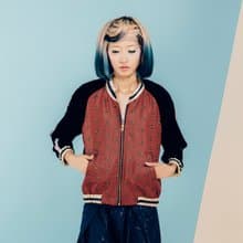 moi non plus 巧克力繡花外套