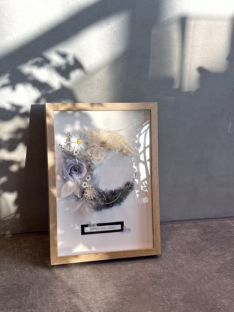 月光花語-永生花畫框