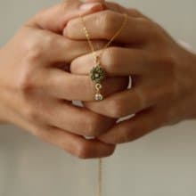 泰德山夢境項鍊\美國GF注金項鍊