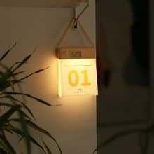 日曆感應矽膠燈-居家感應燈/生日中秋禮物包裝/充電拍拍燈