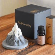 菱炭火山擴香石 + 10ml天然精油 居家香氛組