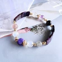 紫色舒俱萊手排設計 紫超七 兔毛 寧靜療癒健康