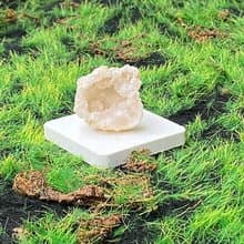 天然原礦晶瑩剔透招財瑪瑙白晶洞 招財開運 快速出貨 風水擺件