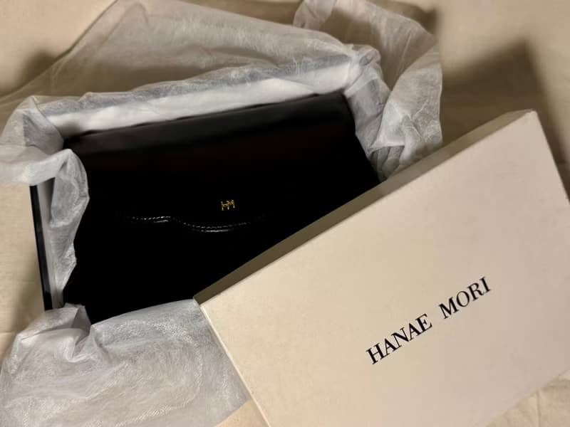 森英惠Hane Mori 含盒肩背/手拿包
