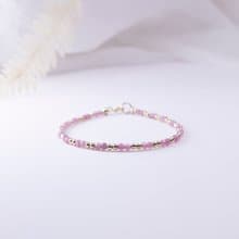 碧璽 14KGF 2MM極細手環 l 愛情 人緣 幸福 l