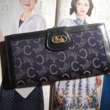 輝煌年代 OLD ERA _早期二手老包義大利製CELINE長皮夾