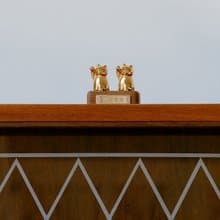 【雙幼貓組_金色 | 無香氛】招財貓 呼運貓 禮物 擺設 招財 寵物