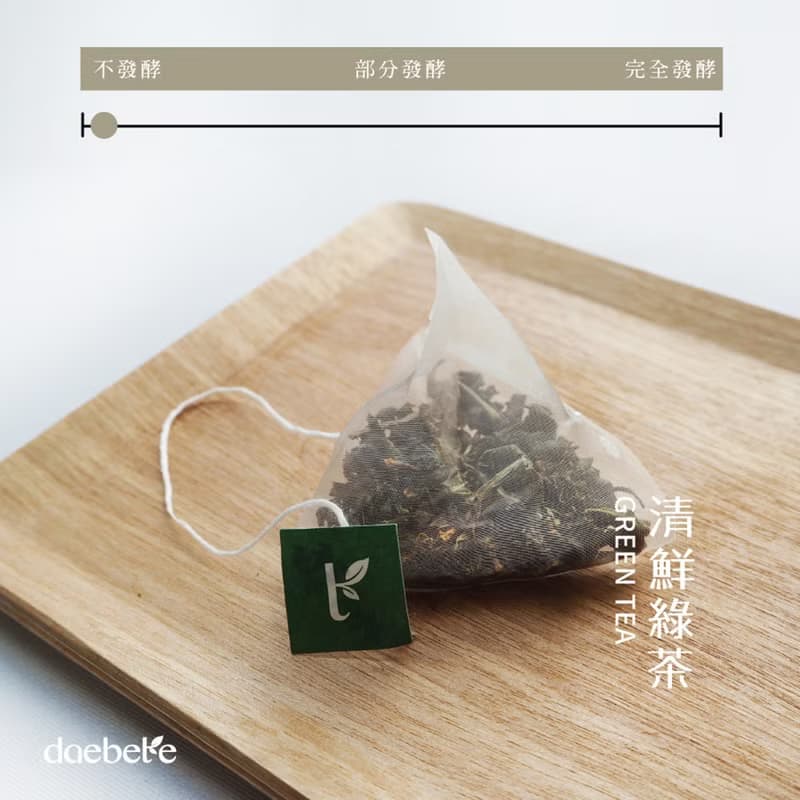 【daebete】清鮮綠茶三角茶包(3g*15包) 產銷履歷│快速出貨