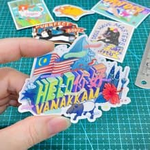 原創插畫 防水 貼紙 可愛 搞怪