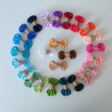 Set of 6 mini hair clips for Shih Tzu, Doodle, Cockerpoo, Yorkie, Maltese, Pom
