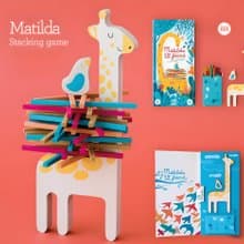 Londji-MATILDA 長頸鹿疊疊樂玩具(西班牙原裝)