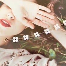 ENDRO ACC【Mommy &amp; Girl】系列 l 四葉幸運珍珠手鍊